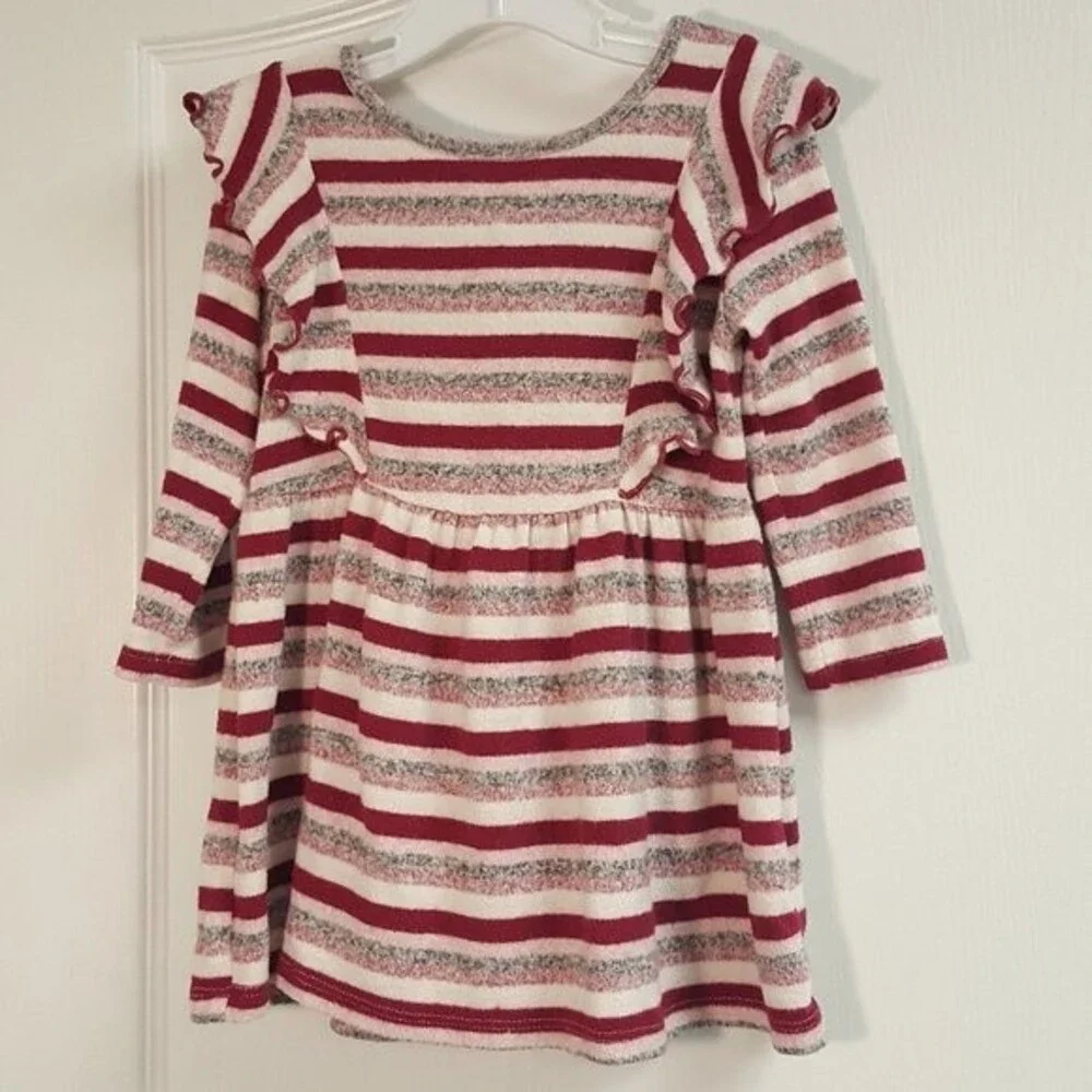 Gymboree Pink Stripe Sweater Dress and Bloomers